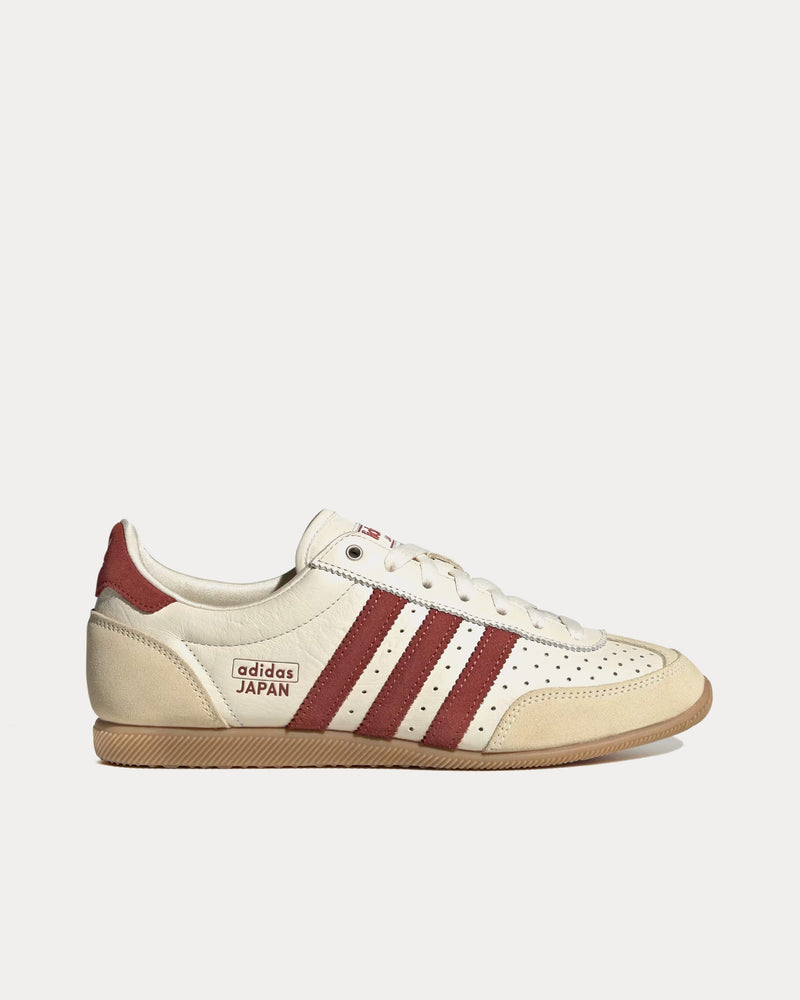 Adidas Japan Cream White / Preloved Ruby / Warm Vanilla Low Top Sneakers - 1