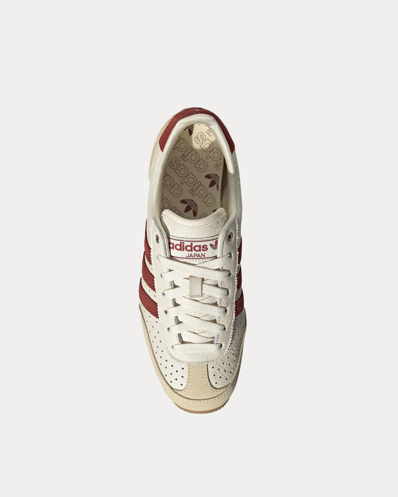 Adidas Japan Cream White / Preloved Ruby / Warm Vanilla Low Top Sneakers - 2