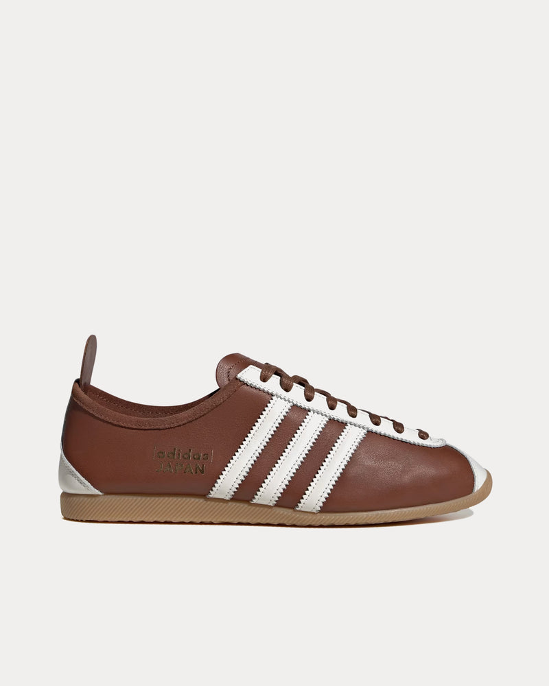 Adidas Japan Preloved Brown / Cloud White / Cardboard Low Top Sneakers - 1