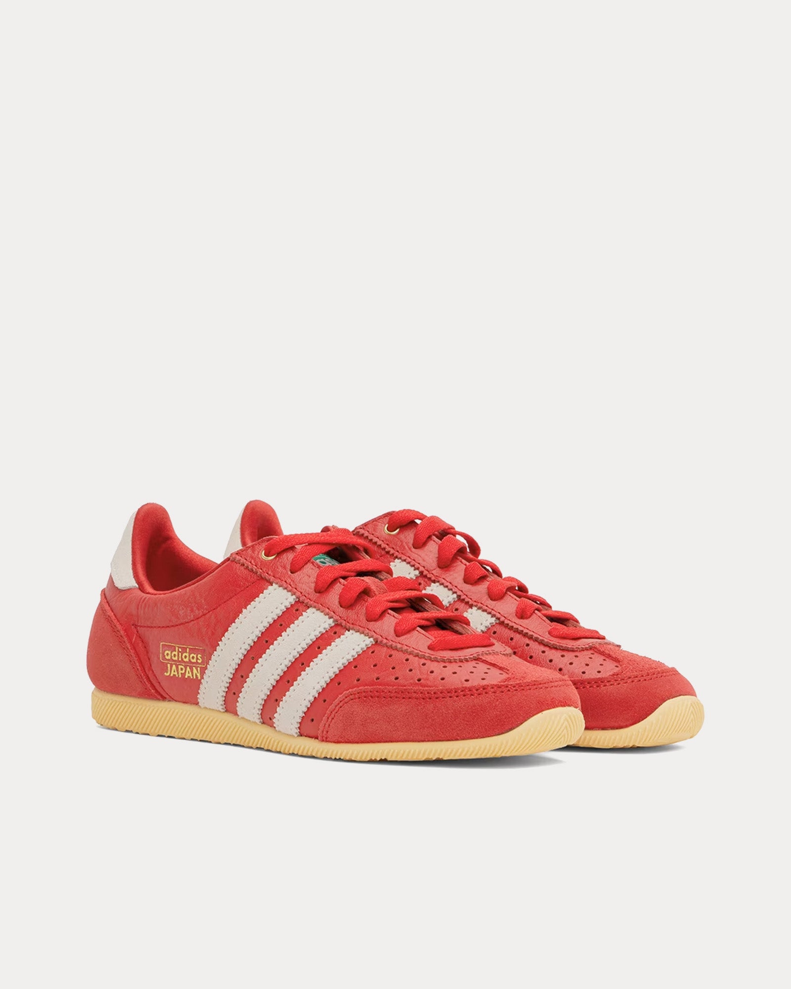 Adidas Japan Better Scarlet / Off White / Orange Low Top Sneakers - 2