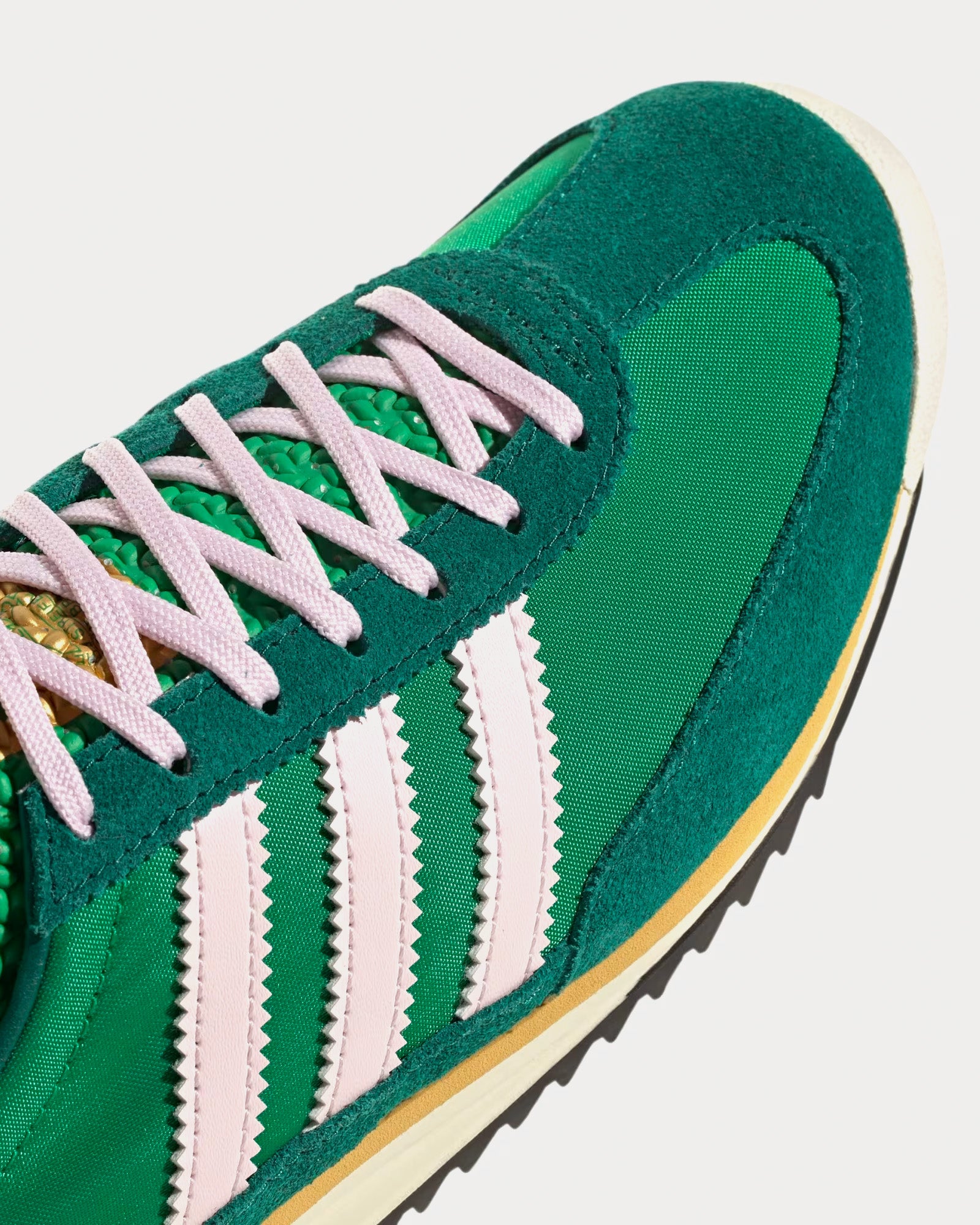 Adidas SL 72 Night Indigo / Semi Green Spark / Collegiate Green Low Top Sneakers - 2