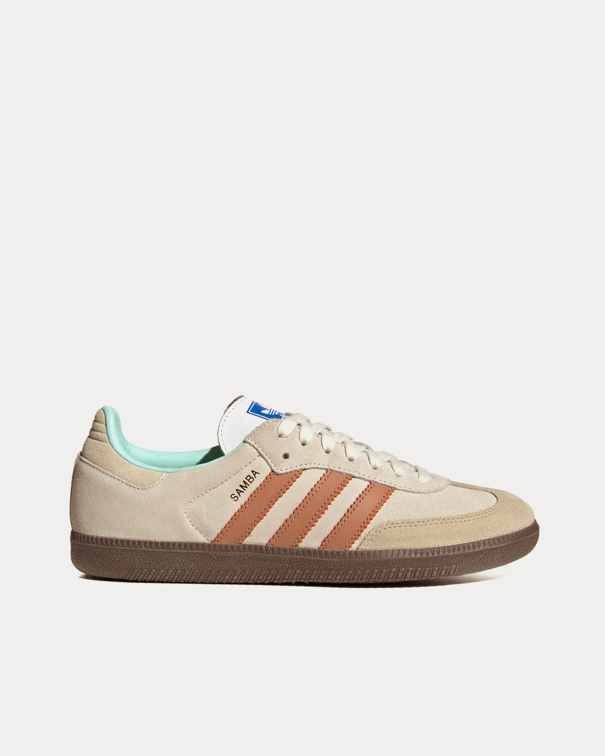 Adidas Samba Crystal White / Clay Strata / Gum Low Top Sneakers - 1