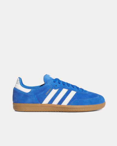 Adidas Samba ADV Blue Bird / Cloud White / Gold Metallic Low Top Sneakers