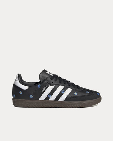 Adidas Gazelle Indoor Black / White / Gum Low Top Sneakers