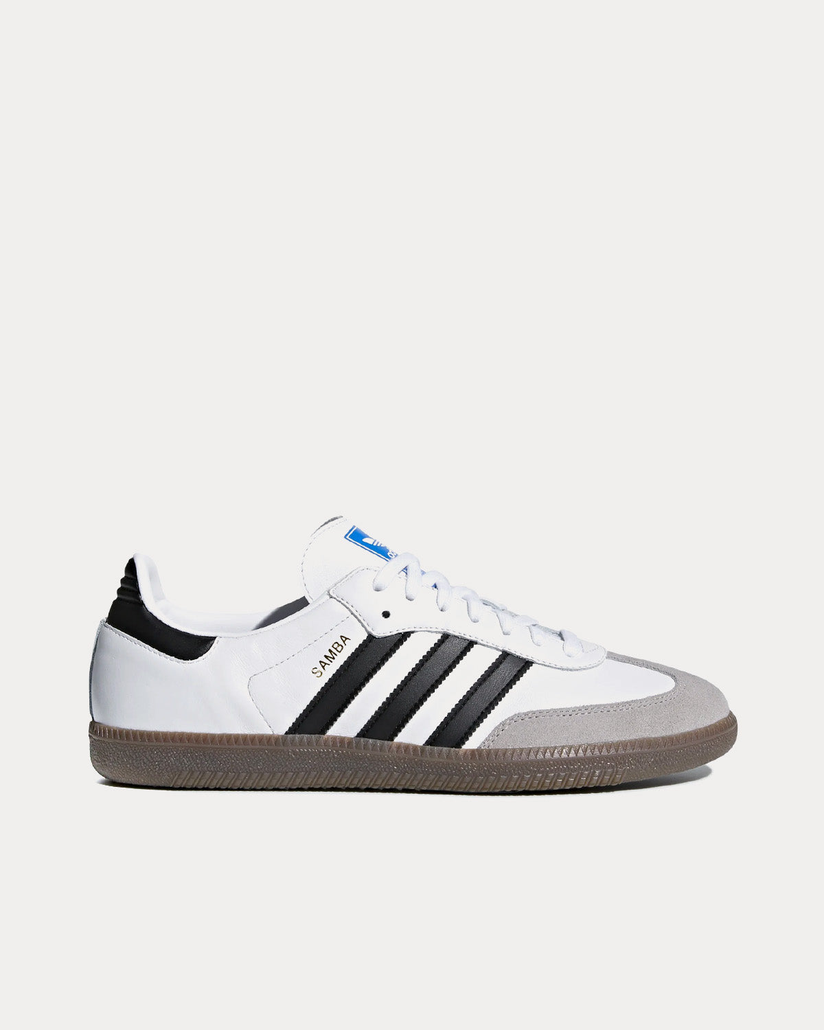 Adidas Samba OG Cloud White / Core Black / Clear Granite Low Top Sneakers - 1