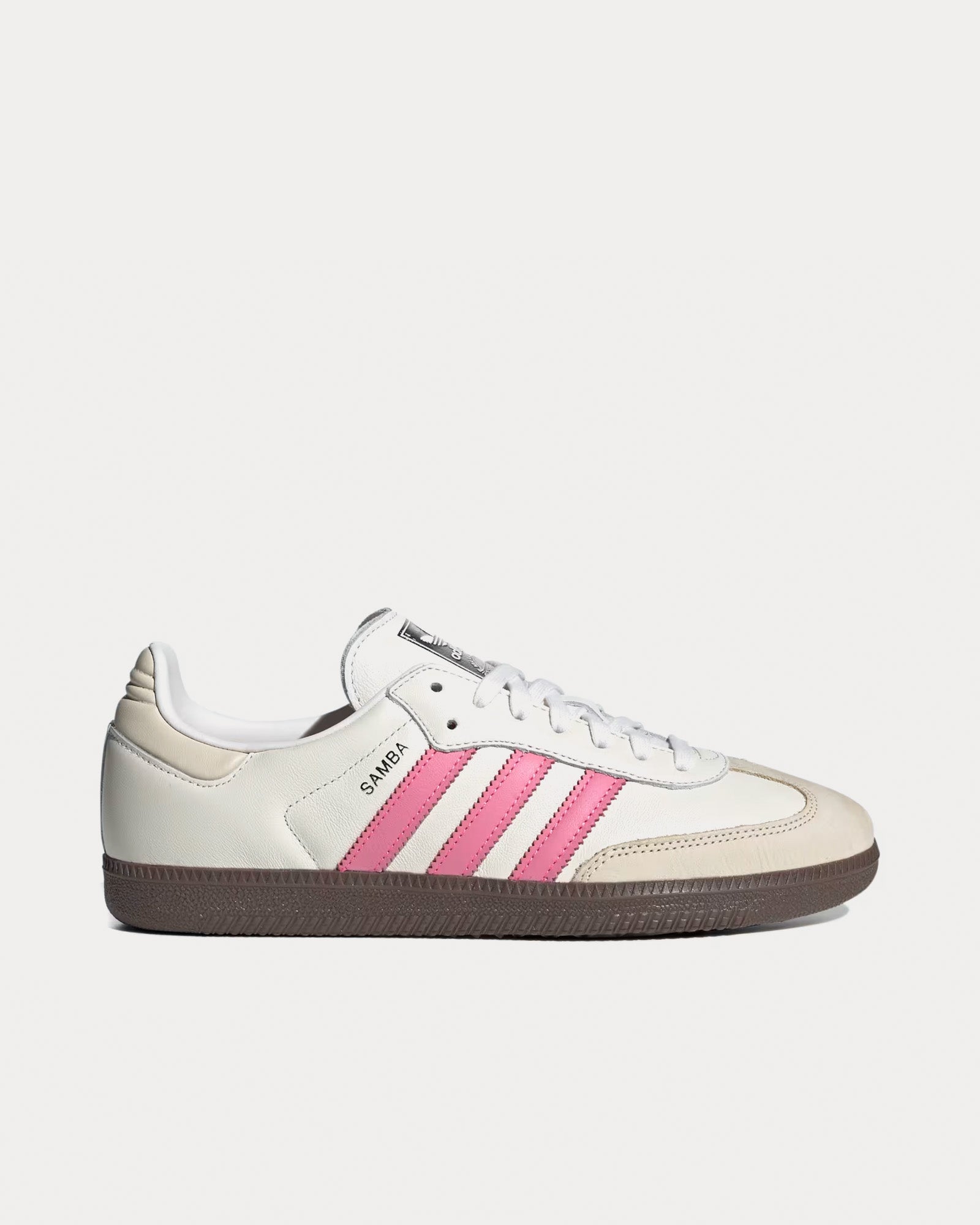 Adidas Samba OG Cloud White / Lucid Pink / Wonder White Low Top Sneakers - 1