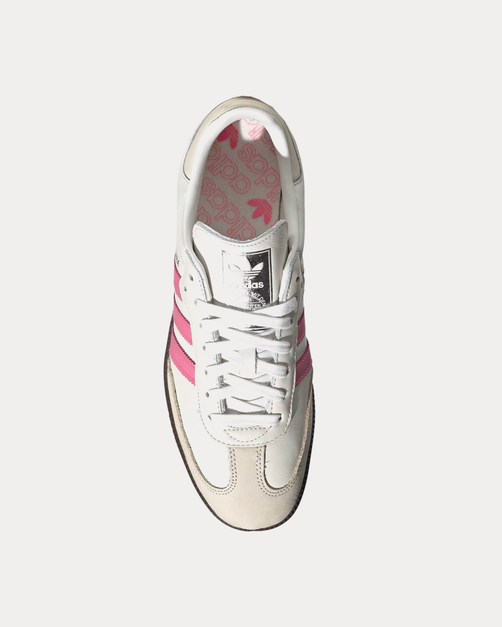 Adidas Samba OG Cloud White / Lucid Pink / Wonder White Low Top Sneakers - 2