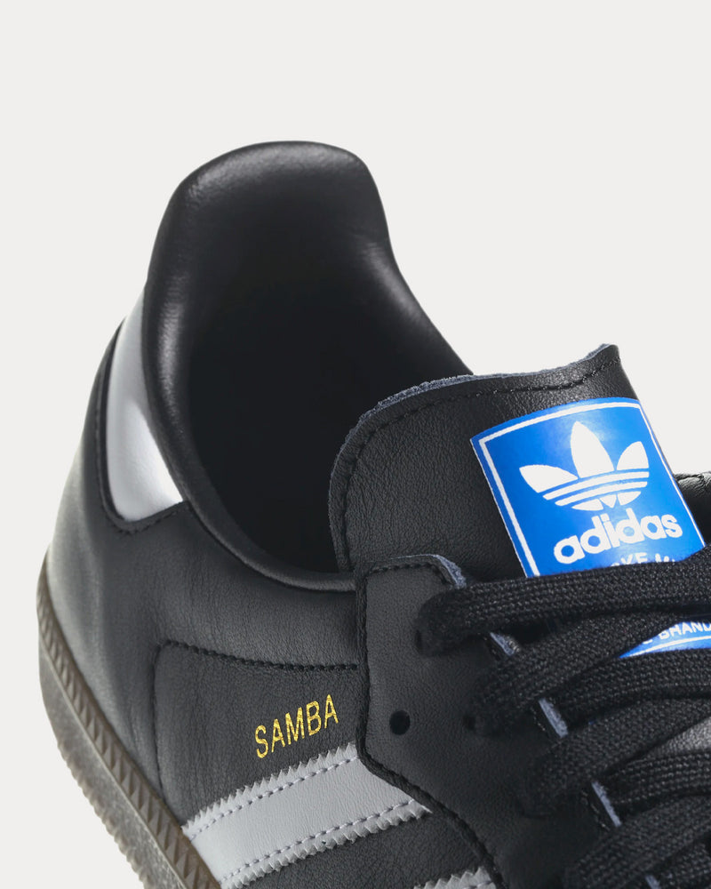 Adidas Samba OG Core Black / Cloud White / Gum Low Top Sneakers - 2