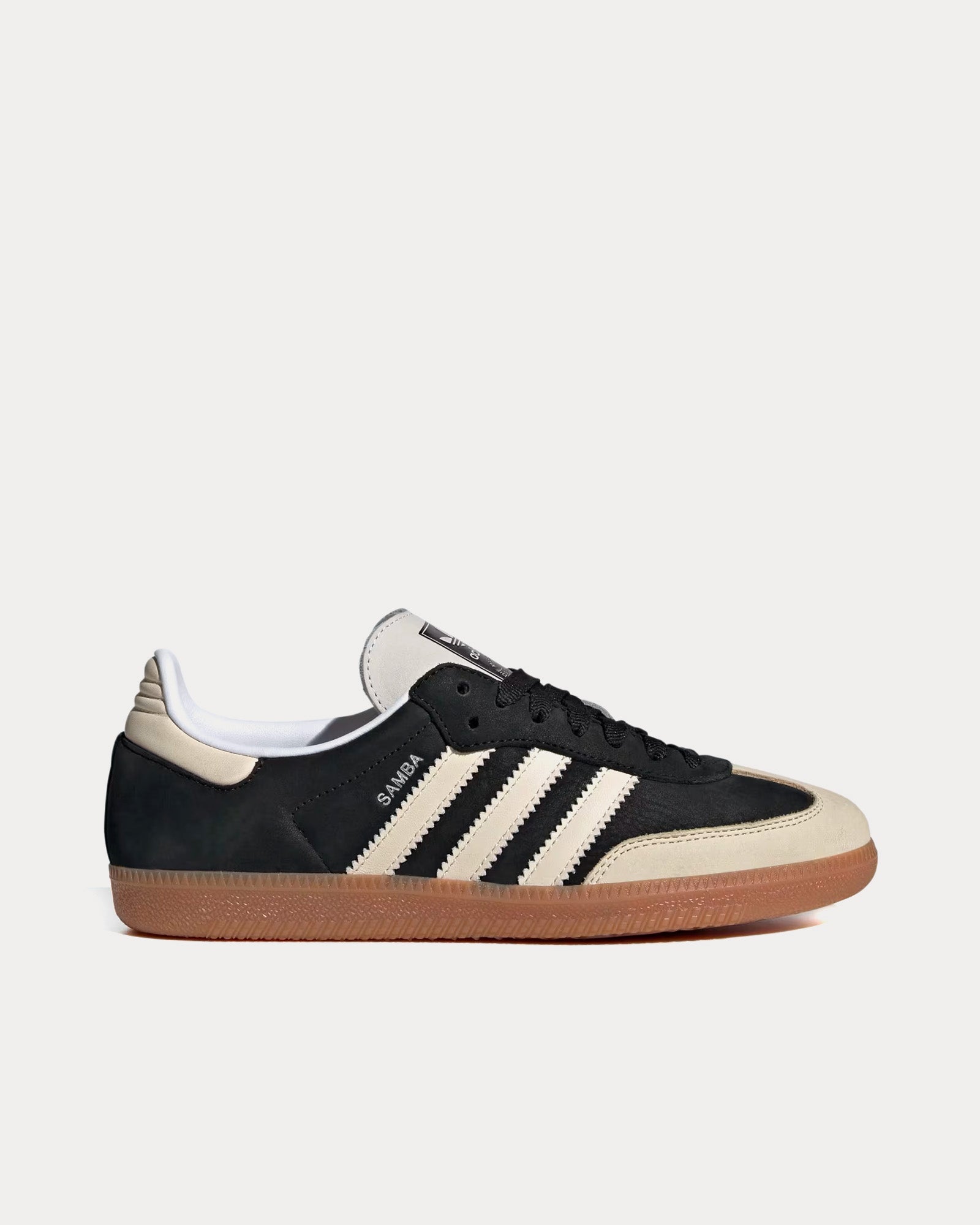 Adidas Samba OG Core Black / Wonder White / Silver Metallic Low Top Sneakers - 1