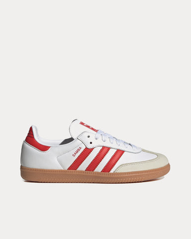 Adidas Samba Cloud White / Solar Red / Off White Low Top Sneakers