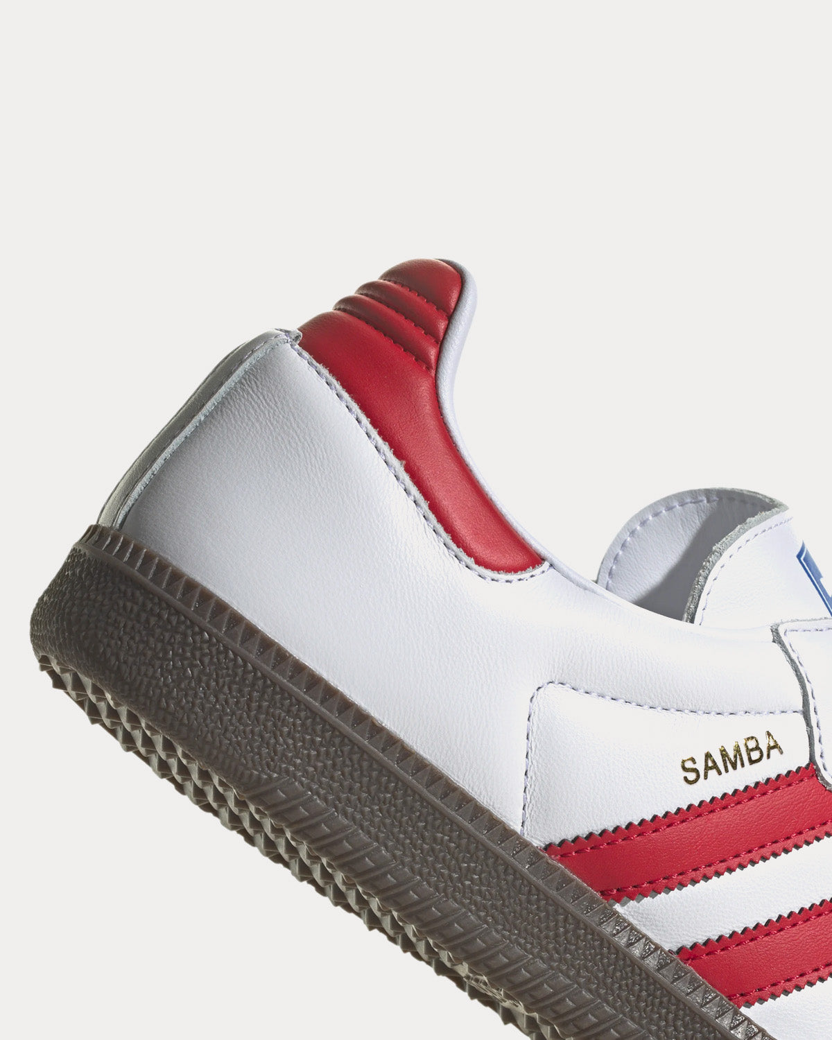 Adidas Samba White / Better Scarlet / Gum Low Top Sneakers - 2