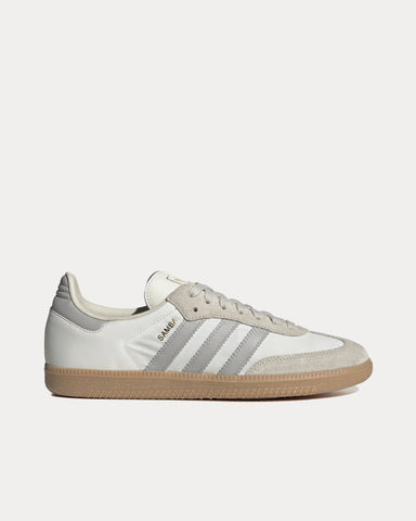 Adidas Samba OG White / Off White / Grey / Aluminium Low Top Sneakers