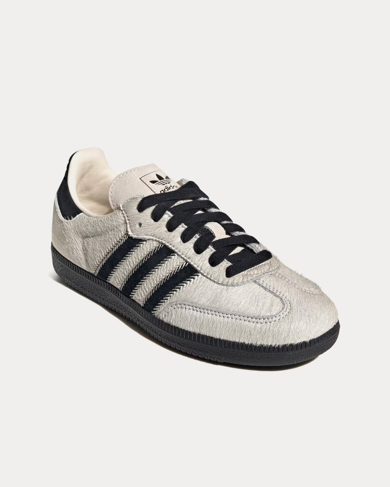 Adidas Samba OG 'Pony' Wonder White / Core Black / Alumina Low Top Sneakers - 3