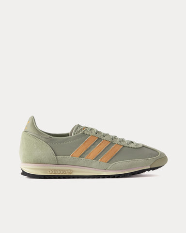 Adidas SL 72 Light Green / Yellow Low Top Sneakers