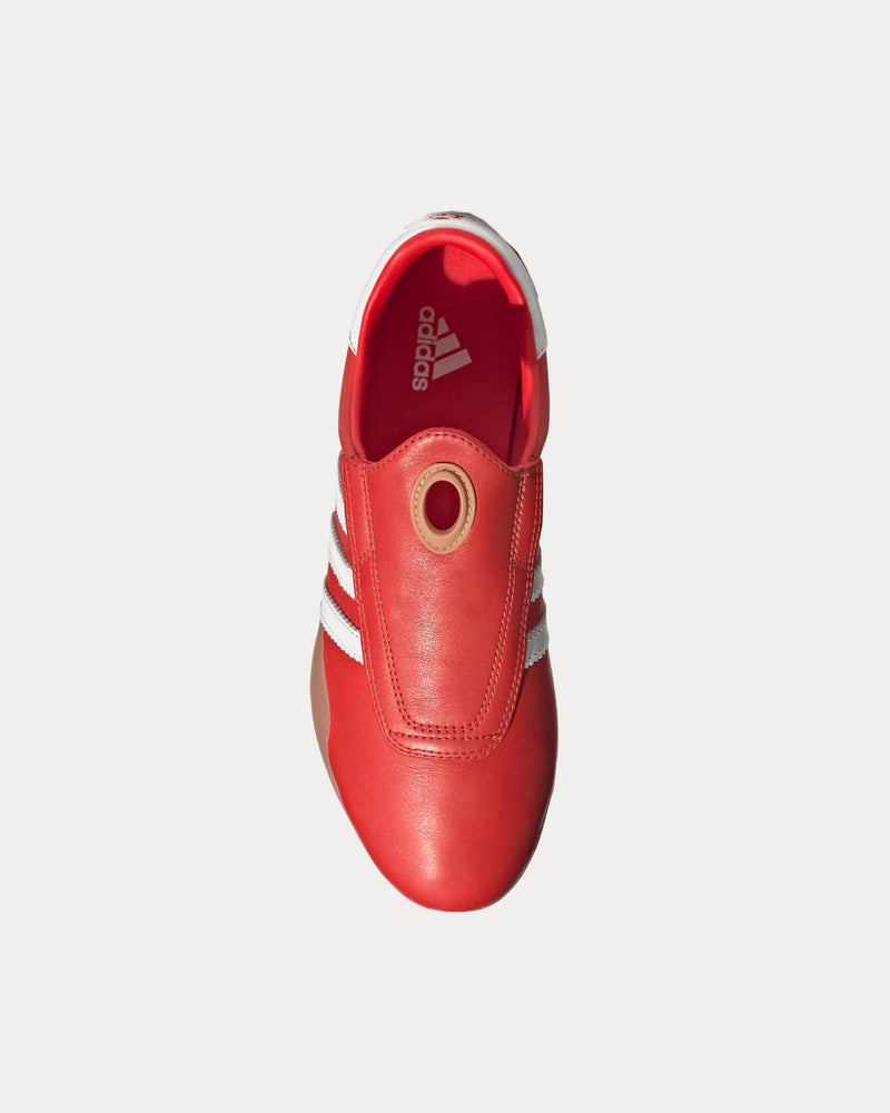 Adidas Taekwondo Mei Red / Cloud White / Gum Slip On Sneakers - 2