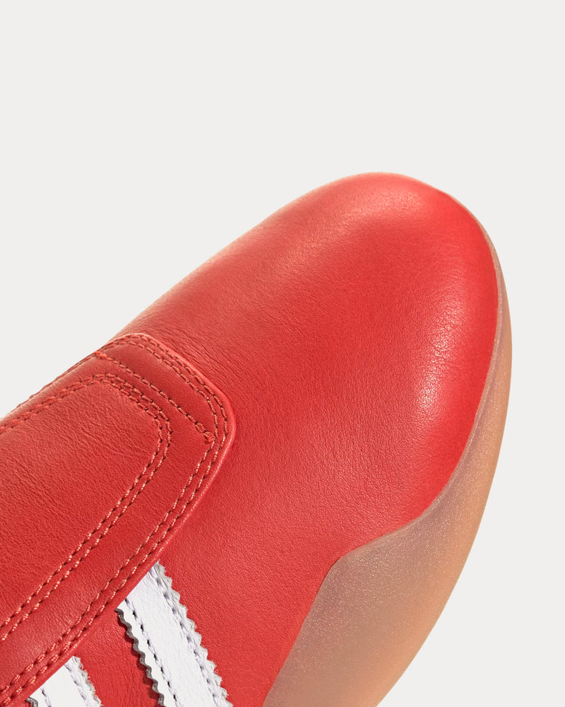 Adidas Taekwondo Mei Red / Cloud White / Gum Slip On Sneakers - 3