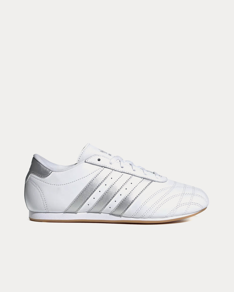 Adidas Taekwondo Cloud White / Silver Metallic / Gum Low Top Sneakers - 1