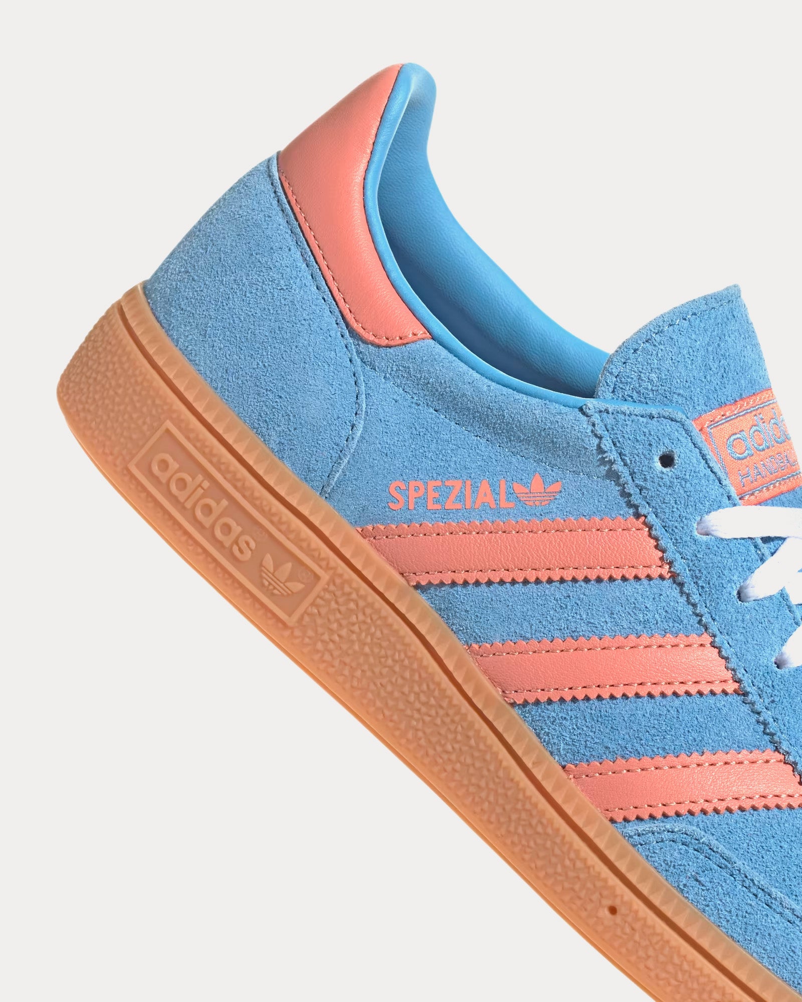 Adidas Handball Spezial Light Blue / Wonder Clay / Cloud White Low Top Sneakers - 2