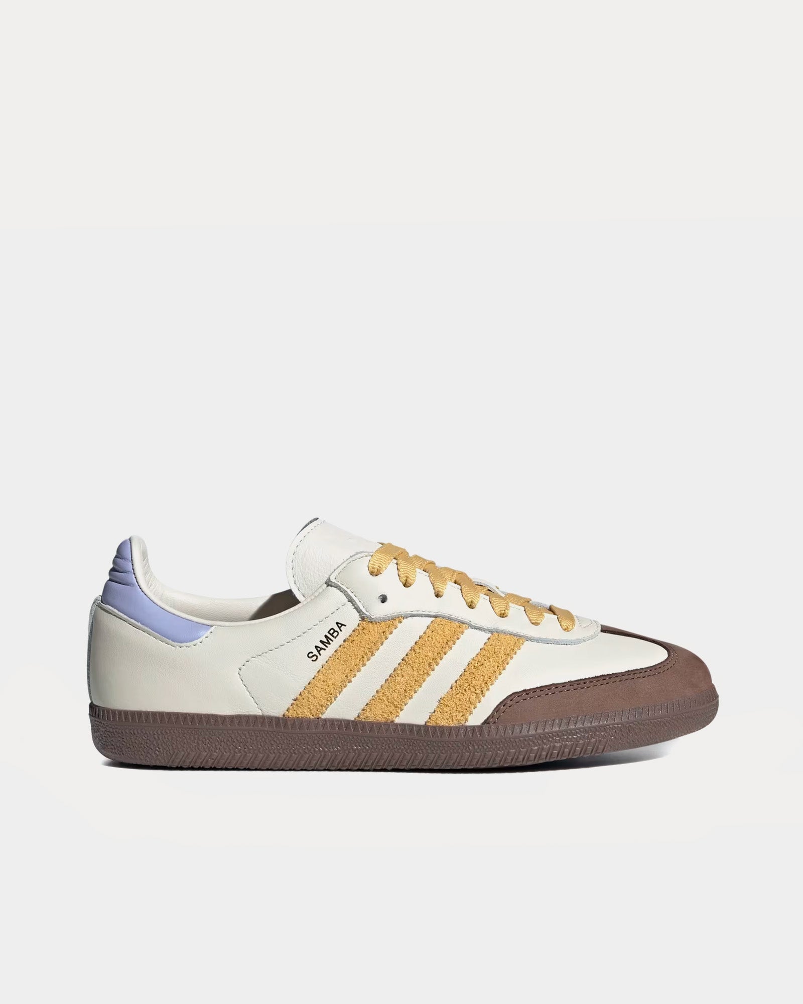 Adidas Samba OG Off White Oat Violet Tone Low Top Sneakers Sneak in Peace