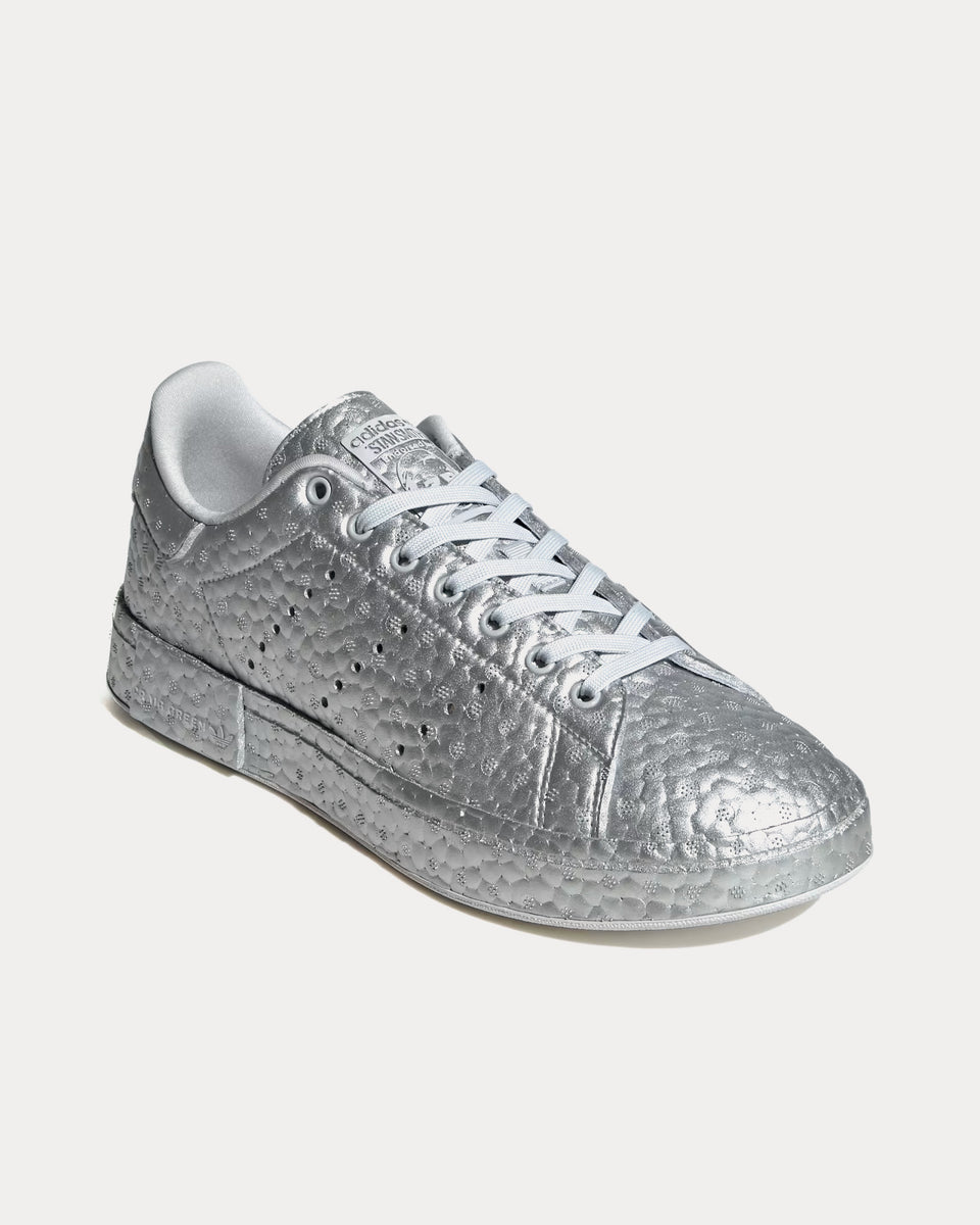 Silver stan smith trainers online