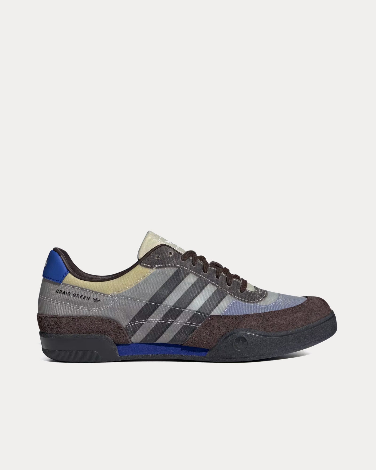 Adidas x Craig Green Squash Polta AKH Dark Brown / Grey Four / Lucid Blue Low Top Sneakers - 1