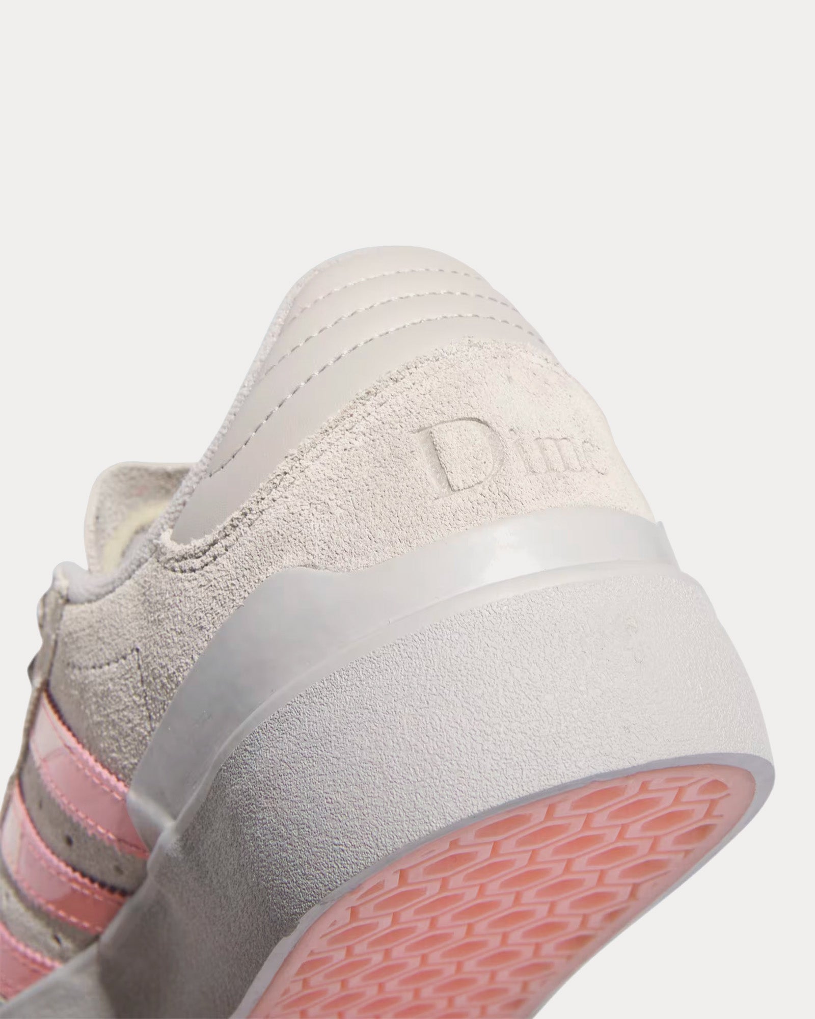 Adidas x Dime Vulc 2.0 Clear Granite / Wonder Mauve / Wonder Quartz Low Top Sneakers - 2