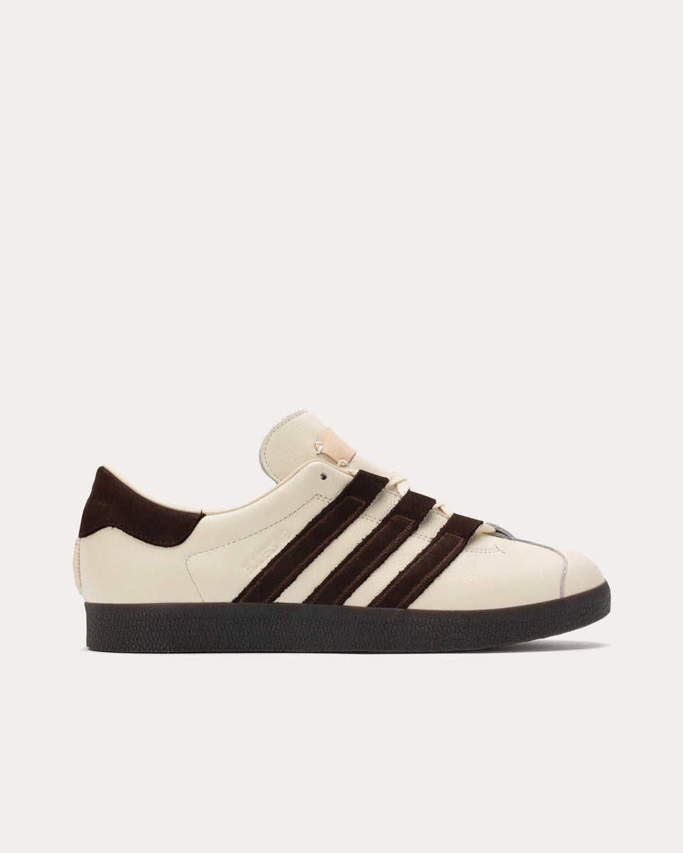 Adidas x Foot Industry Gazelle Cream White / Black Low Top Sneakers ...