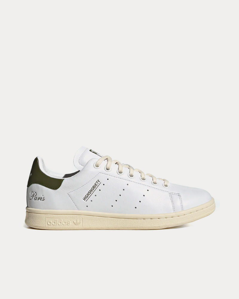 Adidas x Highsnobiety Stan Smith Cloud White / Cloud White / Cream White Low Top Sneakers - 1