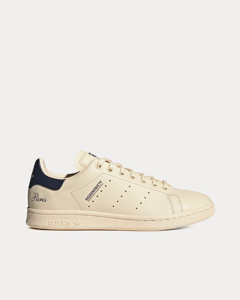 Adidas x Highsnobiety Stan Smith Wonder White / Wonder White / Cream White Low Top Sneakers - 1