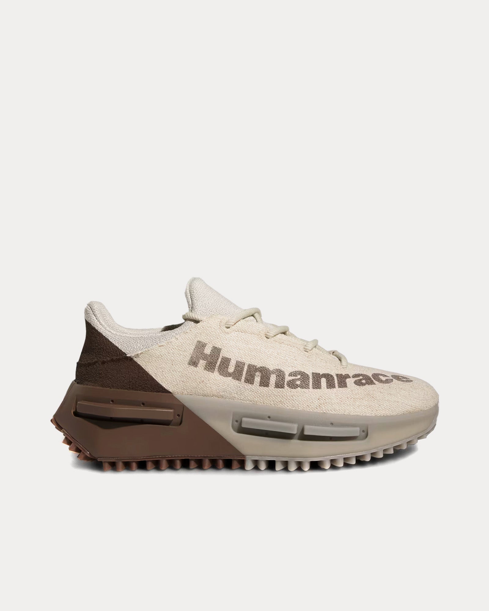 Adidas x Humanrace NMD S1 MAHBS Aluminium / Light Brown / Earth Strata Low Top Sneakers - 1