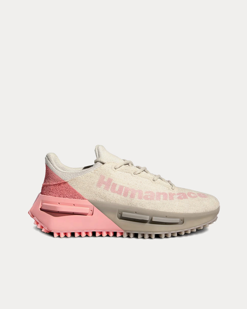 Adidas x Humanrace NMD S1 MAHBS Oatmeal / Pink / Sea Salt Low Top Sneakers - 1