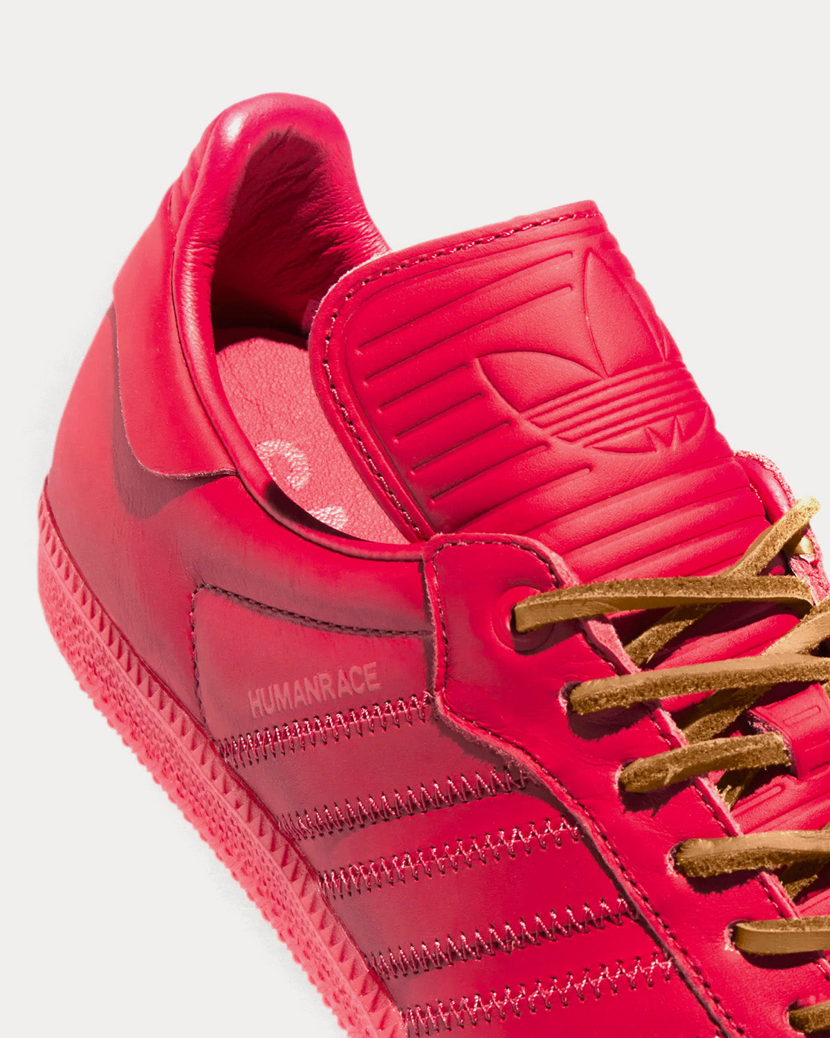 Adidas x Humanrace Samba Red Low Top Sneakers - 2