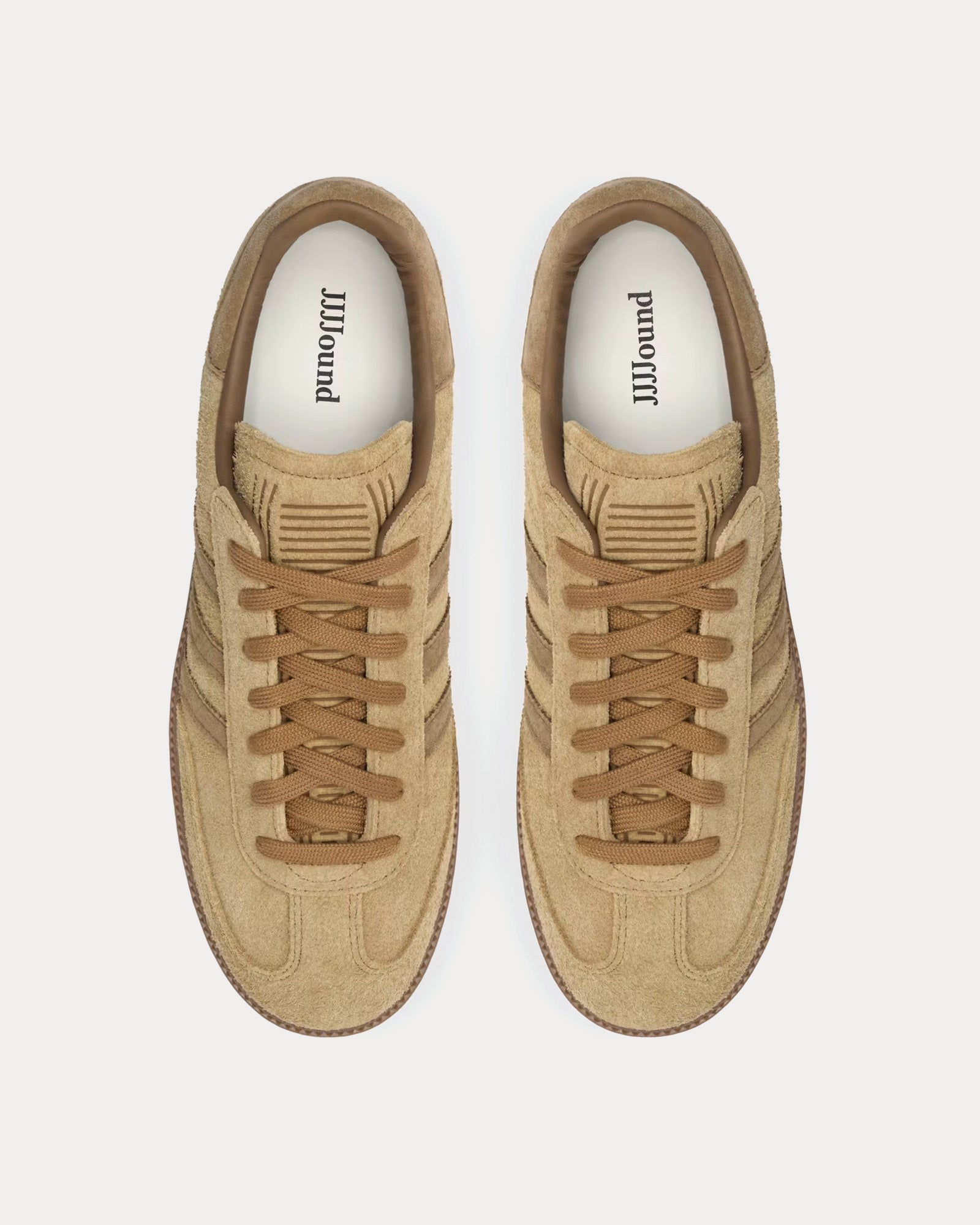 Adidas x Jjjjound Samba Mesa / Mesa / Gum Low Top Sneakers - 2