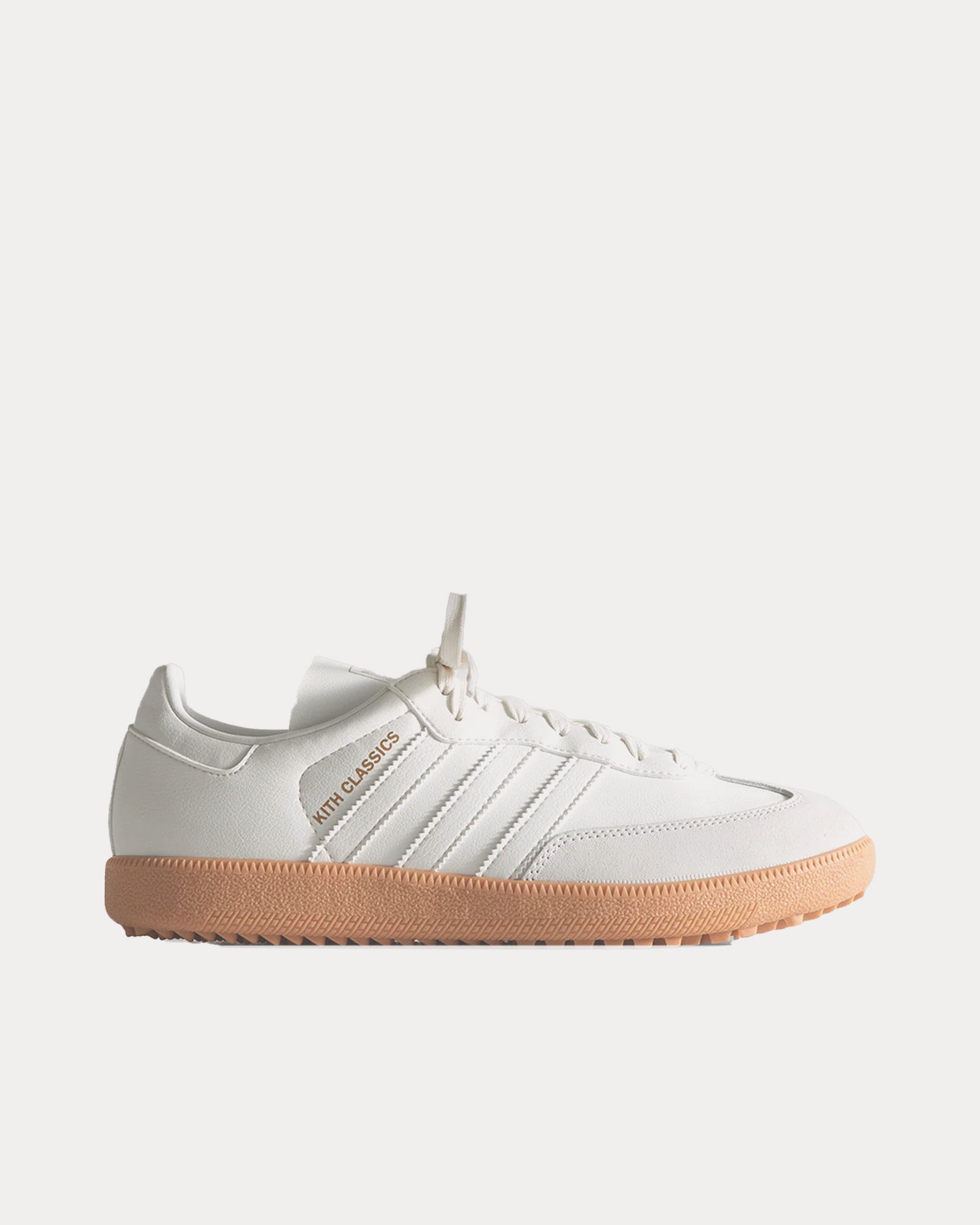 Adidas x Kith Samba Golf White Tint / Gum Low Top Sneakers - 1