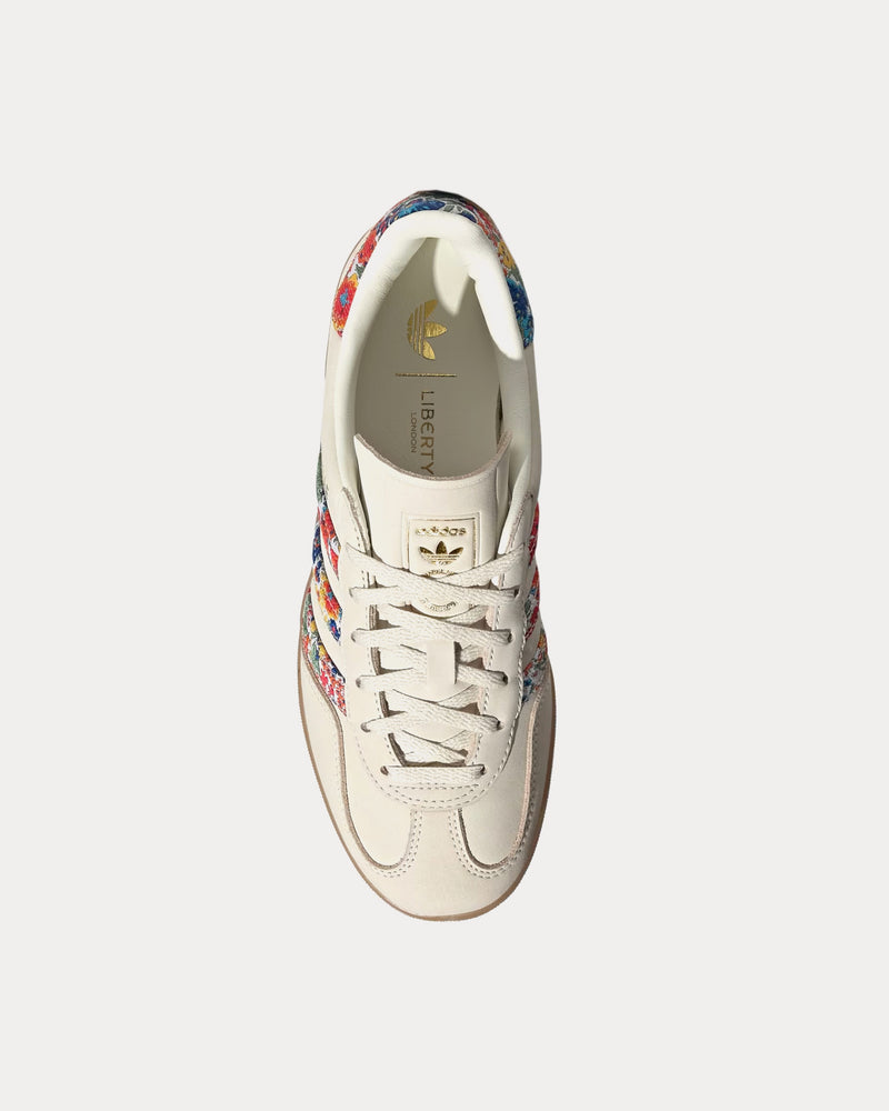 Adidas x Liberty Gazelle Indoor Liberty London Print Off White / Gold Metallic / Gum Low Top Sneakers - 2