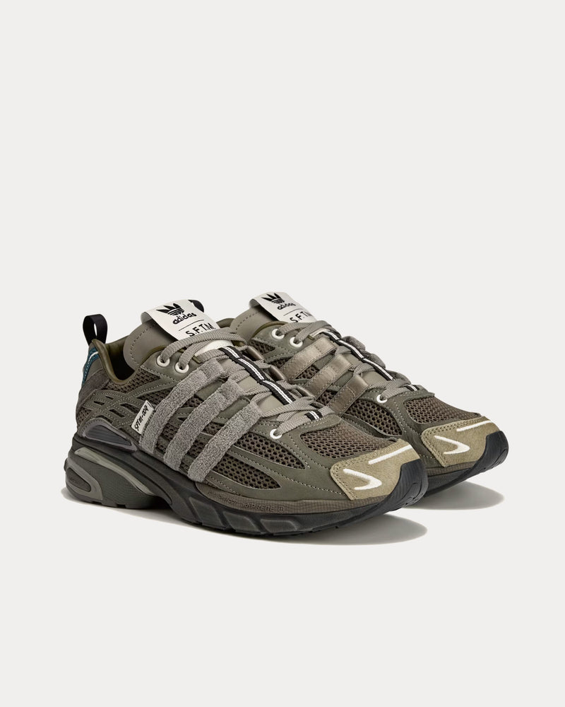 Adidas x Song for the Mute Adistar Cushion_SFTM_SS25 Branch / Shadow Green / Night Cargo Low Top Sneakers - 3