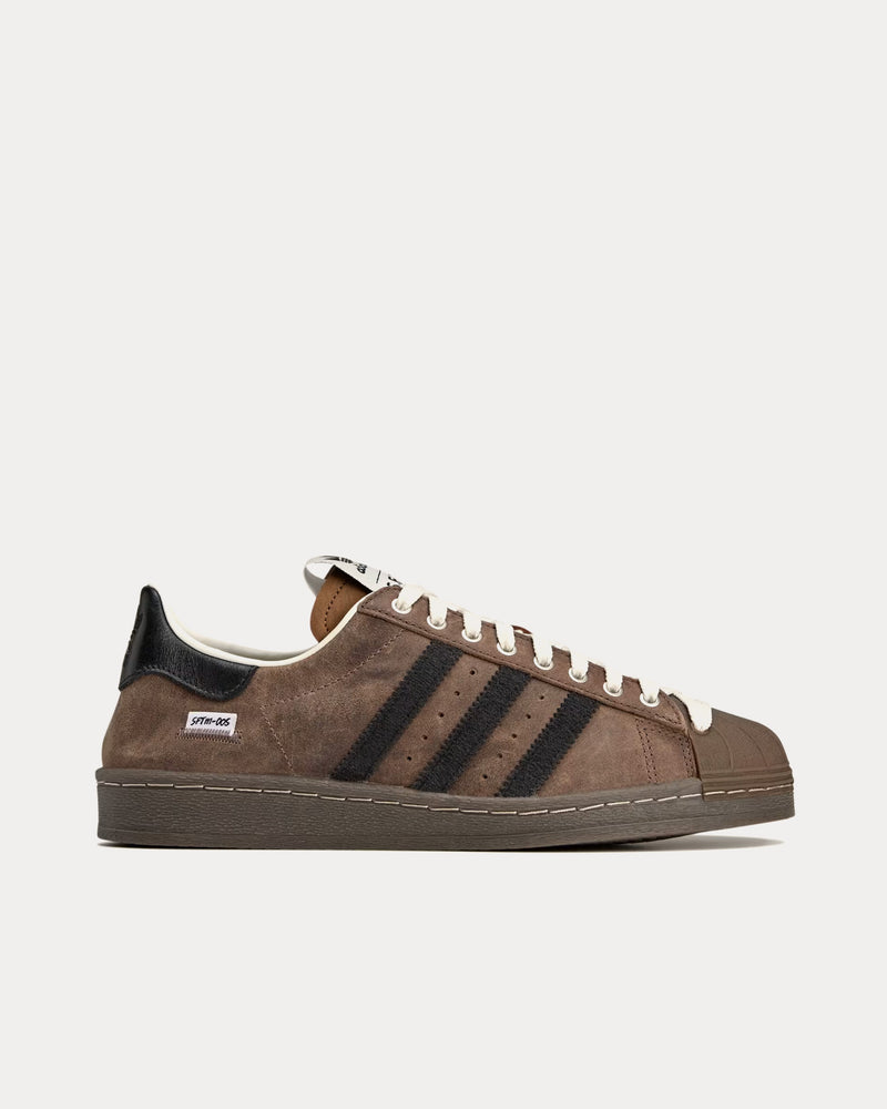 Adidas x Song for the Mute Superstar_SFTM_SS25 Brown / Core Black / Cream White Low Top Sneakers - 1