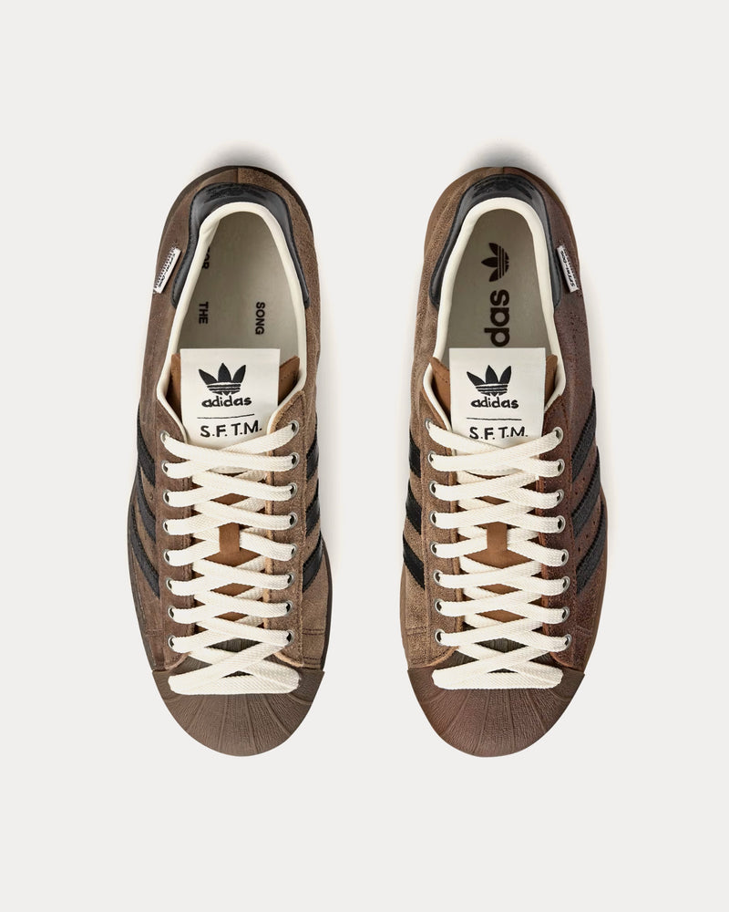 Adidas x Song for the Mute Superstar_SFTM_SS25 Brown / Core Black / Cream White Low Top Sneakers - 2