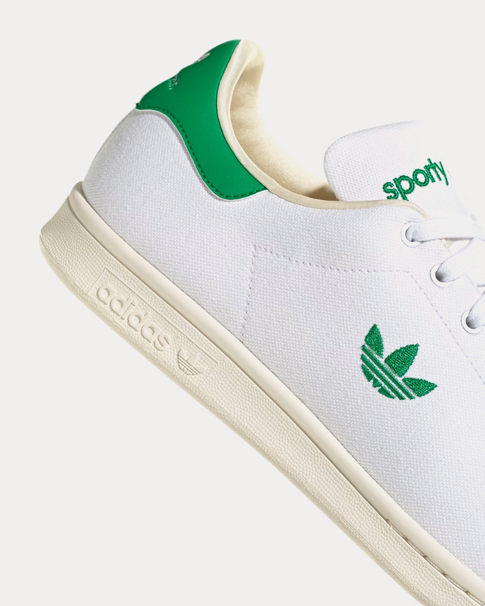 Adidas x Sporty & Rich Stan Smith White / Green / Off White Low Top Sneakers - 2