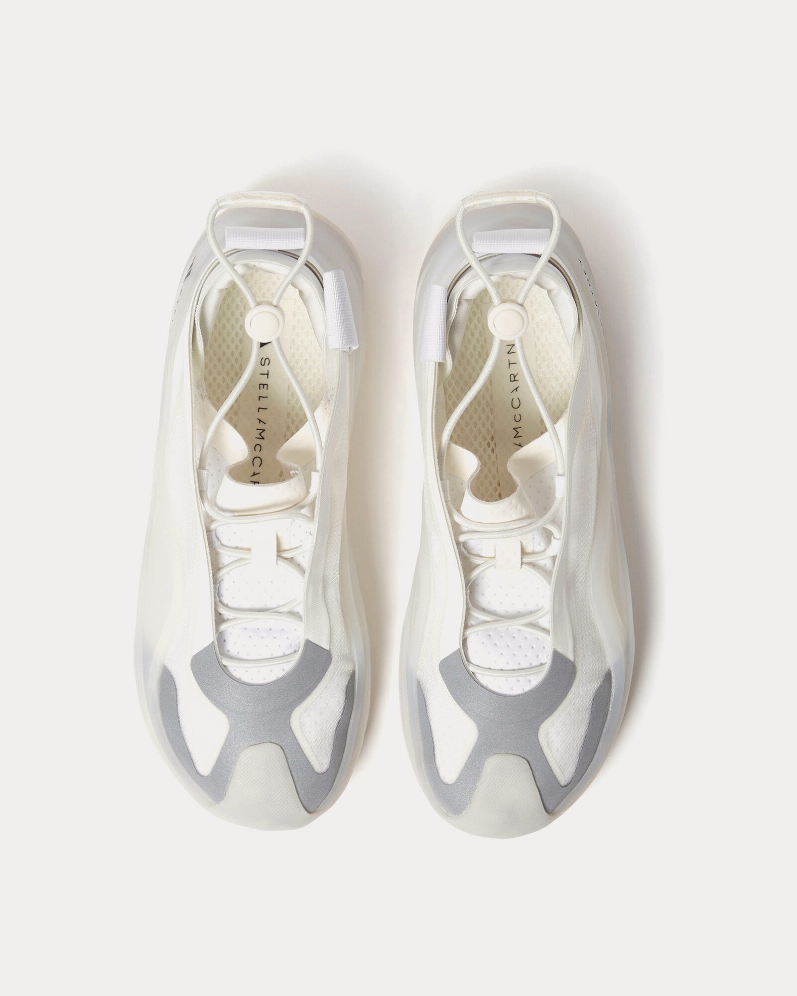 Adidas x Stella McCartney Sportswear Low Ground White Running Shoes - 2