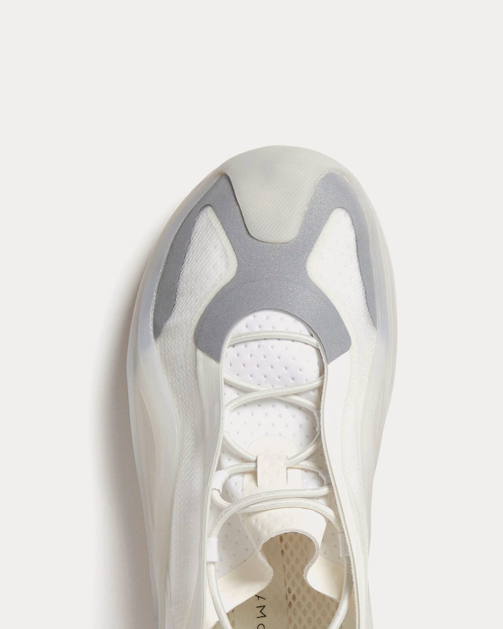 Adidas x Stella McCartney Sportswear Low Ground White Running Shoes - 5