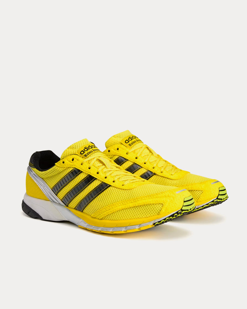 Adidas x Wales Bonner Adios Neftenga Light Yellow / Core Black / Yellow Running Shoes - 3