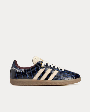 Adidas x Wales Bonner Samba Collegiate Navy / Wonder White / Night Red Low Top Sneakers