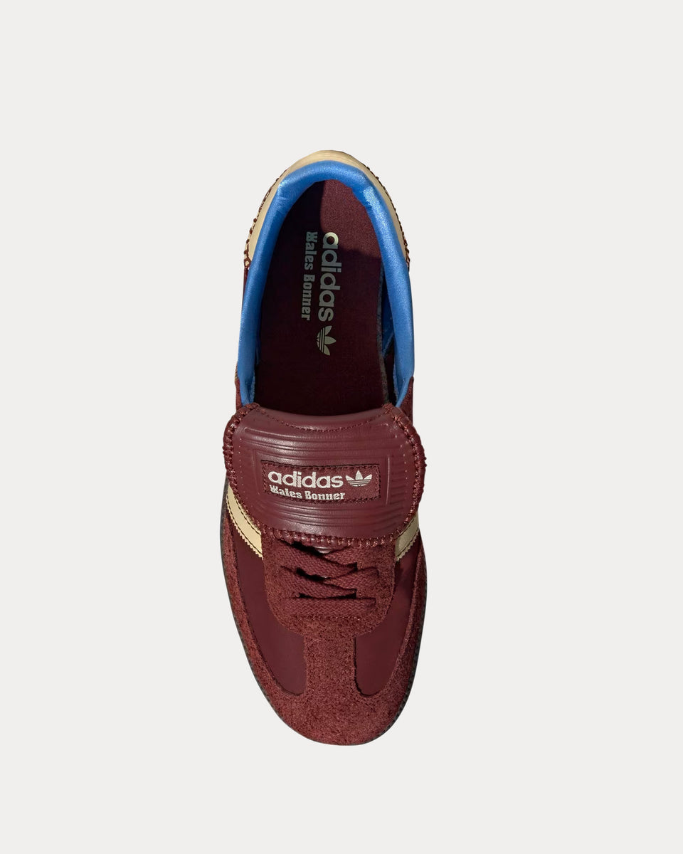 Adidas x Wales Bonner Samba Nylon Fox Brown / Sandy Beige / Lucky Blue ...