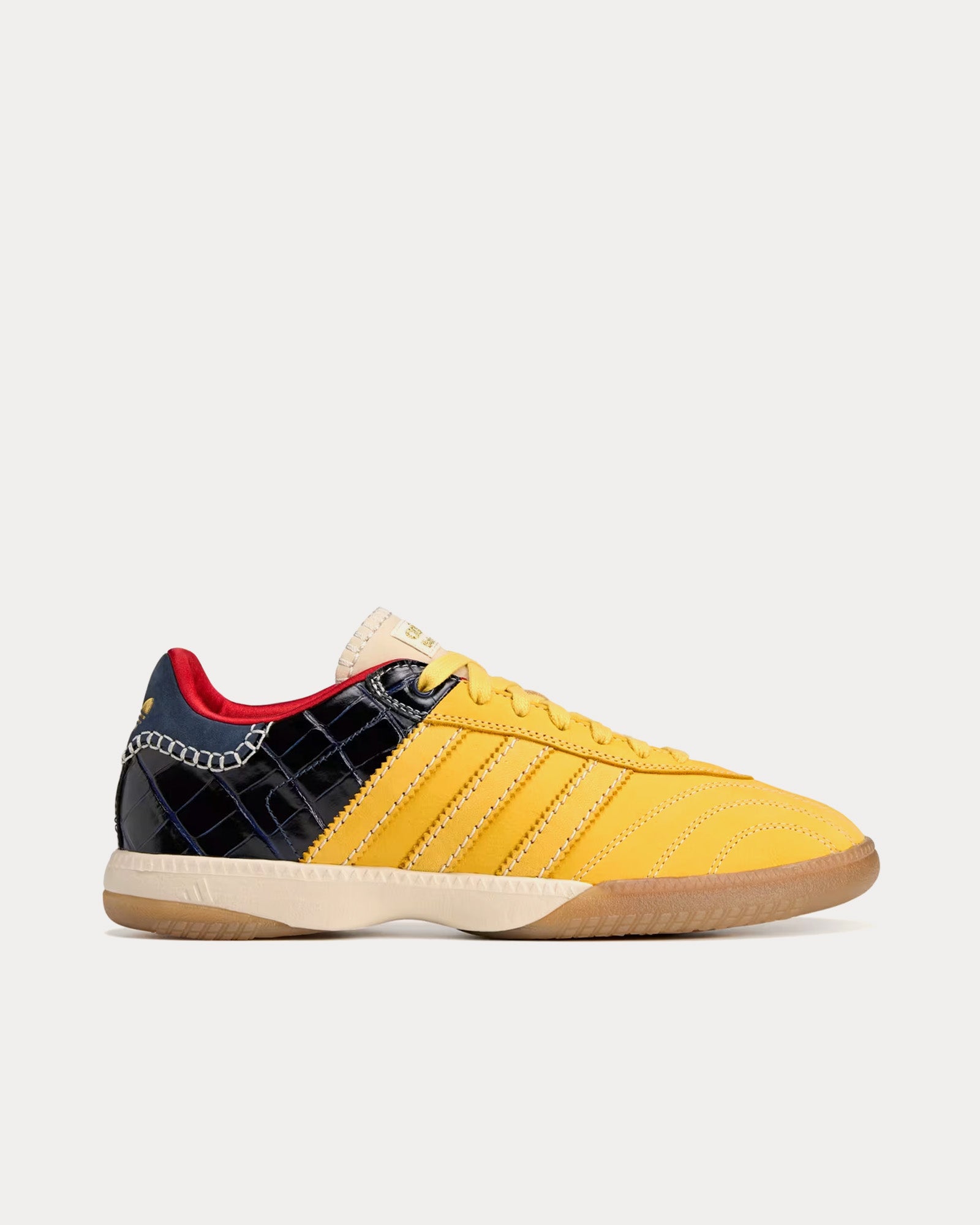 Adidas x Wales Bonner MN Samba St Fade Gold / St Fade Gold / Collegiate Navy Low Top Sneakers - 1