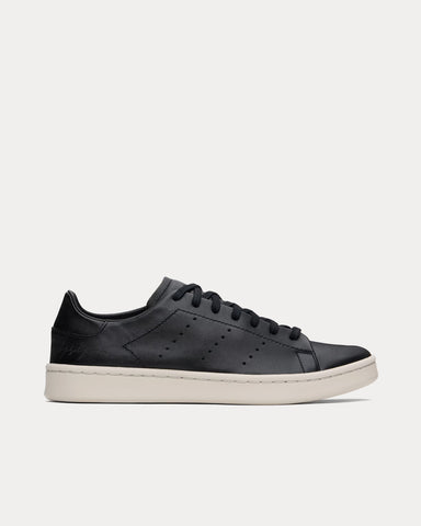 Y-3 Stan Smith Leather Talc / Talc / Black Low Top Sneakers