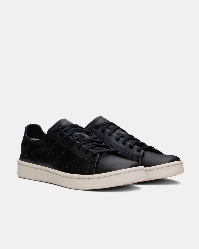 Y-3 Stan Smith Leather Talc / Talc / Black Low Top Sneakers - 2