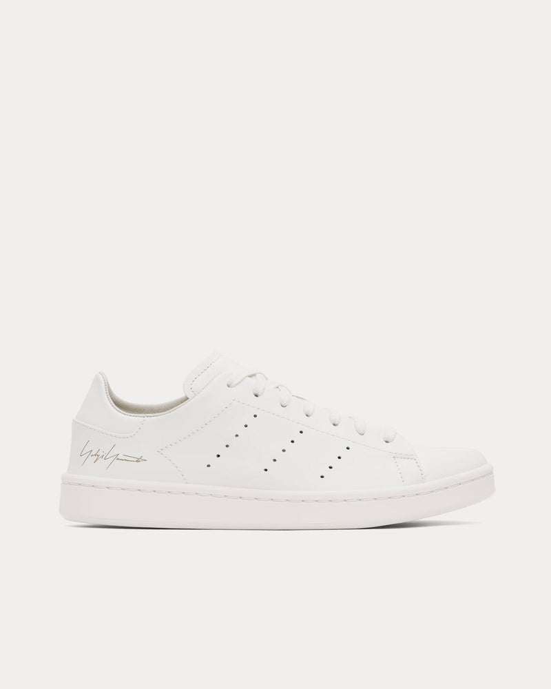 Y-3 Stan Smith Leather Core White / Core White / Talc Low Top Sneakers - 1