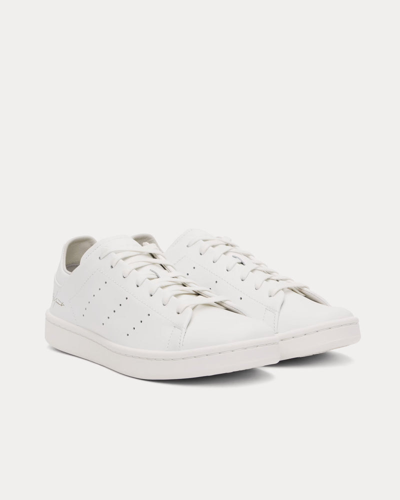 Y-3 Stan Smith Leather Core White / Core White / Talc Low Top Sneakers - 2