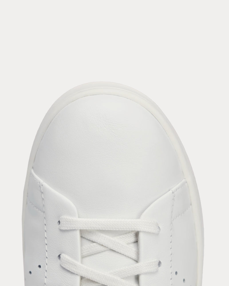 Y-3 Stan Smith Leather Core White / Core White / Talc Low Top Sneakers - 4